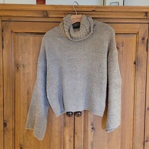 Urban Outfitters Fuzzy Cropped Turtleneck